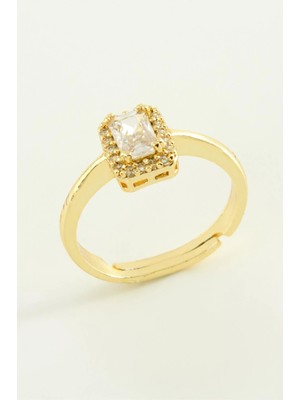 MidasTech Baget Taşlı Yüzük Nemere