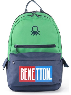 Benetton Okul Sırt Çantası Çift Bölme 3785