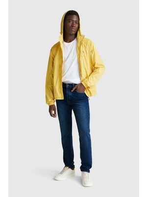 United Colors Of Benetton Mavi Erkek Erk_pamuk Karışımlı Arkası Logo Etiketli Cepli Slim Fit Denim Pantolon Model Kodu: 4MCP57BC8MAVI