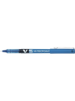  pilot roller kalem hi-tecpoint ığne uç 0.5 mm mavi bx-v5-l-e (12 li kutu)