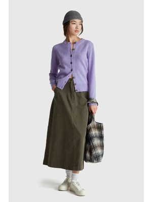 United Colors Of Benetton Lila Kadın / Kız Kdn_shetland Hırka Model Kodu: 103ME500L7W6