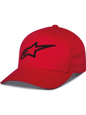 Alpinestars Ageless Snapback Şapka Kırmızı  Siyah