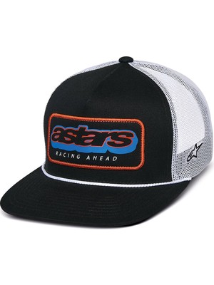 Alpinestars Phospor Trucker Şapka Siyah  Beyaz