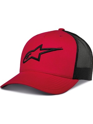 Alpinestars Ageless Trucker Şapka Kırmızı  Siyah