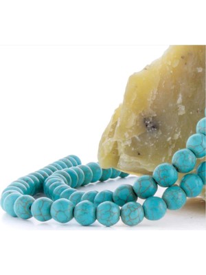 MidasTech 8 mm Turkuaz Taşı Nemere