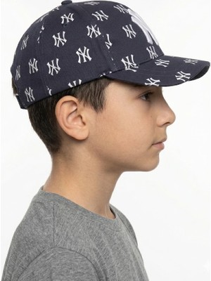 Trend Bebe Butik Erkek Çocuk Desenli Klasik Yazlık Şapka Ny Desenli Erkek Çocuk Şapka