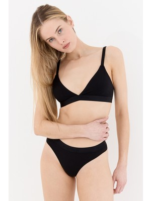 Naphor Touch Siyah Üçgen Sütyen