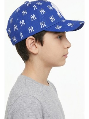 Trend Bebe Butik Erkek Çocuk Desenli Klasik Yazlık Şapka Ny Desenli Erkek Çocuk Şapka