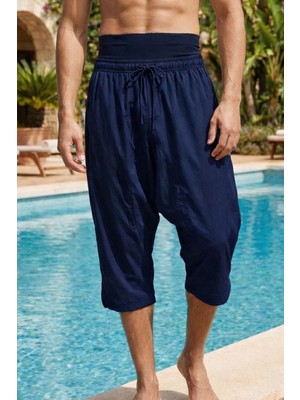 Remsa Mayo Şalvar Erkek Kapri Mayo Deniz Havuz Şortu RKS-012 Lacivert