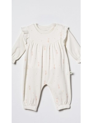CiccimBaby Ciccim Baby Salopet Tulum Ballerine Tale Ekru