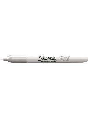  sharpie 1849112 markör boya kalemi (davetiye kalemi) metalik gümüş (12 li kutu)