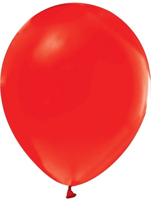 Bafix Balon Baskısız 12 İnç Kırmızı 100 Lü Bbp12100-03