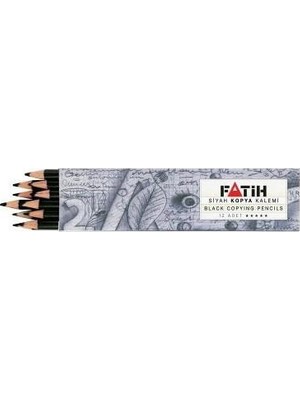 Fatih Kopya Kalemi Siyah 12 Li Fa28100Clsı (1 Paket 12 Adet)