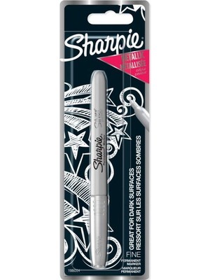 Sharpie Markör Permanent Kalem Metalik Gümüş Tekli Bls 1986004