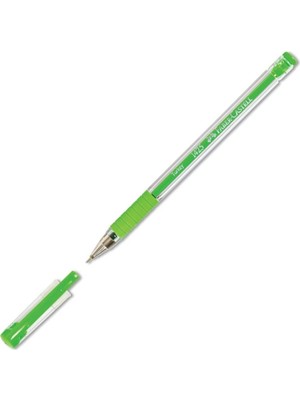  faber-castell tükenmez kalem açık yeşil 1425 (10 lu paket)