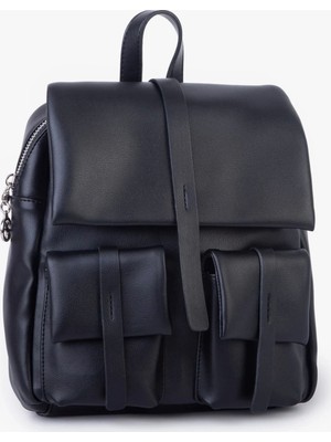 Vera Çanta Nas Bag Kadın Şık Günlük Cepli Yumuşak Deri Sırt Çantası