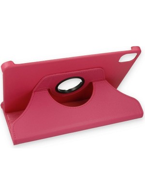 AyrStore Buğz Xiaomi Mi Pad 5 11 Kılıf 360 Tablet Deri Kılıf - Pembe