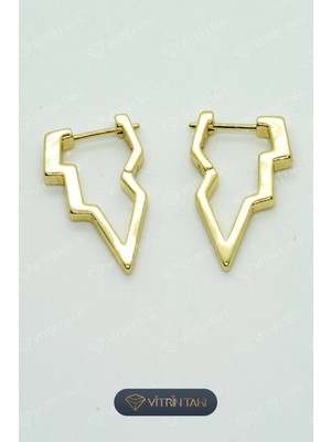 Bymiel Altın Renk Xuping Küpe