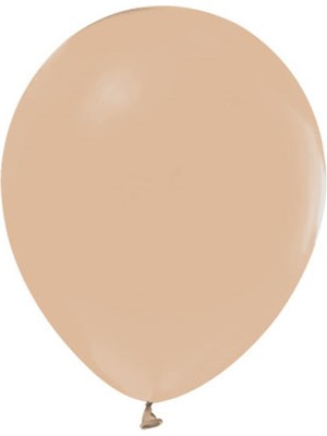 Bafix Balon 12" Baskı Ten Rengi (100 Lü Paket)