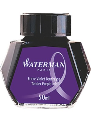 Waterman Dolma Kalem Mürekkebi Cam Şişede 50 ML Mor S0110750