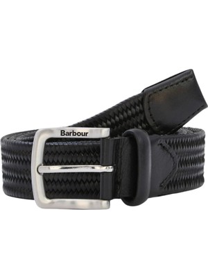 Barbour Stretch Deri Kemer BK11 Black