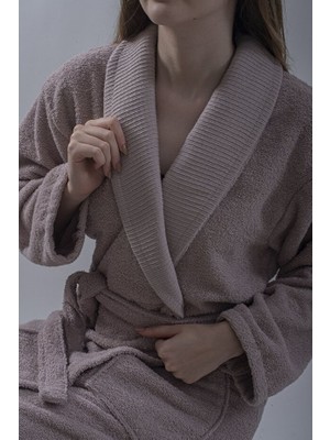 Isessia Vena %100 Pamuk Bornoz | Erkek Kadın Bornozu | Yumuşak Bornoz | Çeyizlik