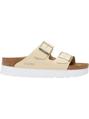 Birkenstock Arizona Platform Flex Nu 1026924 Beyaz Terlik