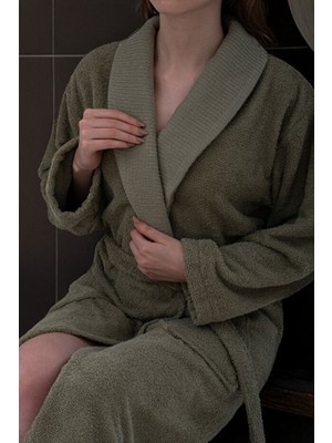 Isessia Vena %100 Pamuk Bornoz | Erkek Kadın Bornozu | Yumuşak Bornoz | Çeyizlik