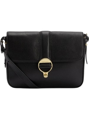 Barbour Rosa Deri Çapraz Çanta BK11 Black