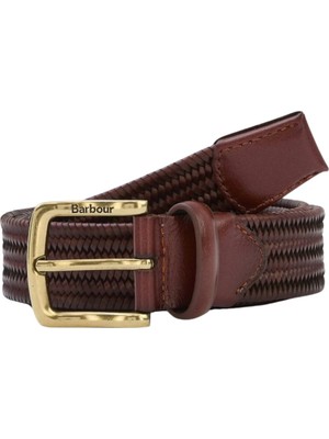 Barbour Stretch Deri Kemer BR71 Brown
