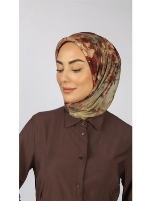Lo'cella Pamuklu Soft Eşarp 4554-8 Açık Vizon