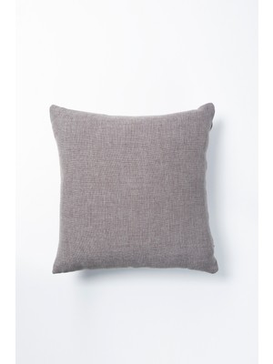 Gri 45X45 cm Kırlent Kılıfı