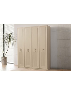 Doressa Teresa 4 Kapılı Gardırop