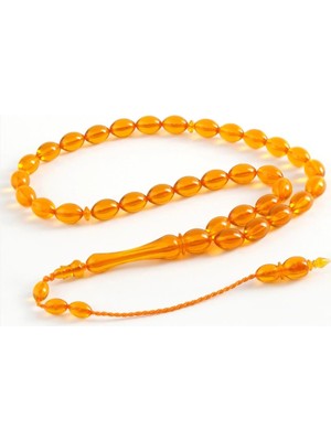 Rvrtaks Zeytin Şekilli Plastik Tesbih 8*11 mm