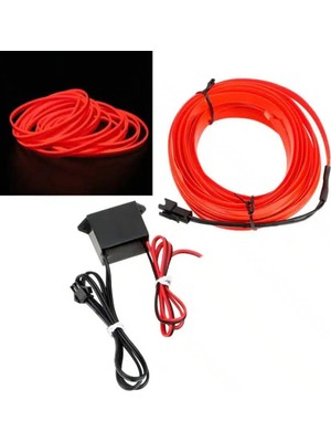Ip Neon LED 5 Metre Kırmızı ( 002676 ) Pınuk Saksesuar