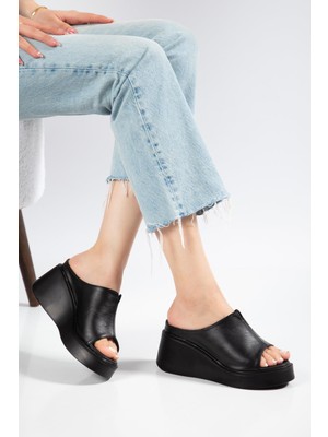 Suins Shoes Suins Jorge Model Dolgu Topuklu Terlik