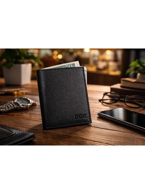 Legend Leather Diga 79 Hakiki Deri Bozuk Para Bölmeli Dikey Erkek Cüzdan Kartlık