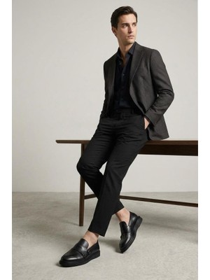 Papuçcity Pasha 03413 Erkek Eva Taban Deri Ayakkabı