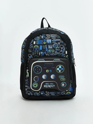 LC Waikiki Lcw Accessorıes Oyun Konsolu Baskılı Erkek Çocuk Okul Çantası