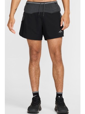 Nike Trail Second Sunrise Dri-Fıt Adv Brief-Lined Running Shorts Astarlı Erkek Koşu Şortu Siyah