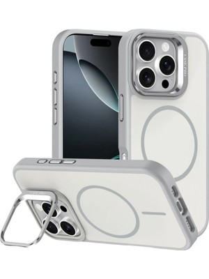 AyrStore Buğz Joko  Iphone 16 Pro Max Flexa Magsafe Kapak - Beyaz