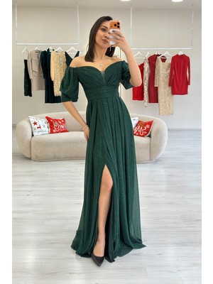 Thezkscom-Kadın Kısa Kol Drapeli Büyük Beden Abiye Elbise Bordo, Indigo, Saks, Lacivert,siyah, Mor, Beyaz, Yeşil