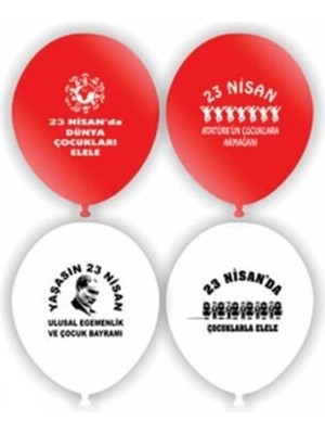 Vatan Balon 23 Nisan Temalı VT905 (100 Lü Paket)