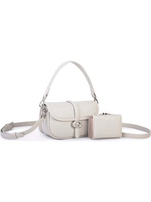 Vera Çanta Nas Bag Premium Seri Mini 2li Set Çapraz El ve Cüzdan Seti