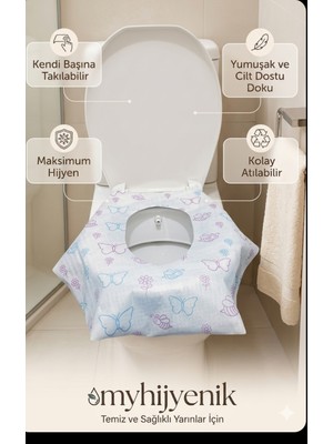 Home Kullan At Klozet Kapak Örtüsü 10 Adet