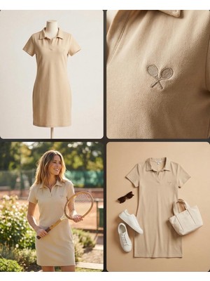 Nikitas Design Polo Yaka Elbise