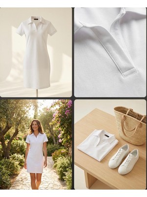 Nikitas Design Polo Yaka Elbise