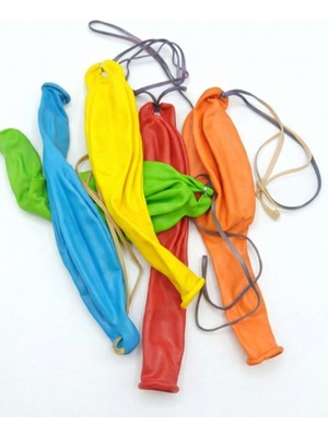 Dogadastore Dogadadastore Çok Renkli Punch Balon 15 Adet
