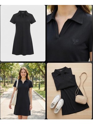 Nikitas Design Polo Yaka Elbise