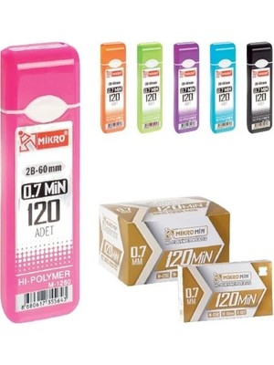 Micro Mikro 120'Lİ Kalem Ucu 0.7 mm